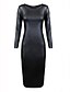 cheap Women&#039;s Dresses-Women&#039;s Club Street chic Sheath Dress - Solid Colored