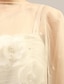 cheap Wraps &amp; Shawls-Capelets Lace Wedding / Party Evening Wedding  Wraps With Beading