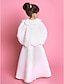 cheap Wraps &amp; Shawls-Kids&#039; Wraps / Fur Wraps Capelets Sleeveless Faux Fur Ivory Wedding / Party/Evening / Casual Fold-over Collar Lace-up Yes