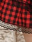 abordables Jupes Femme-Sexy Plaid Goth Punk Lolita écolière club Kawaii Minijupe