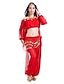 cheap Belly Dancewear-Belly Dance Top Sequin Women&#039;s Training Long Sleeve 60cm Chiffon / Ballroom