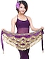 cheap Dance Accessories-Belly Dance Hip Scarf Coin Beading Women&#039;s Training Polyester / Ballroom