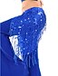 cheap Dance Accessories-Belly Dance Hip Scarves Women&#039;s Training Chinlon Sequin / Tassel Hip Scarf