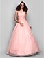 cheap Special Occasion Dresses-Ball Gown Open Back Dress Prom Formal Evening Floor Length Sleeveless Straps Organza with Criss Cross Ruched Beading 2023