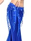 cheap Dance Accessories-Belly Dance Hip Scarves Women&#039;s Training Chinlon Sequin / Tassel Hip Scarf