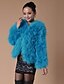 cheap Women&#039;s Furs &amp; Leathers-Fashion Long Sleeve Collarless Ostrich Fur Party/ Career Jacket (More Colors)