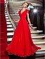cheap Evening Dresses-Sheath / Column Celebrity Style Elegant Inspired by Emmy Holiday Cocktail Party Formal Evening Dress V Neck Short Sleeve Floor Length Chiffon with Criss Cross Beading 2022