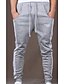 cheap Men&#039;s Pants-Men&#039;s Slim / Sweatpants Pants - Solid Colored Black L / Long Sleeve