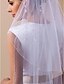 Недорогие Магазин свадебных товаров-Два слоя Свадебные вуали Фата для венчания с 98,43 В (250см) Тюль Платье-трапеция, бальное платье, платье-принцесса, платье-чехол, платье-русалка