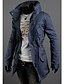 cheap Men&#039;s Jackets &amp; Coats-Men&#039;s Solid Casual Trench coat,Cotton Long Sleeve-Black / Blue / Green / Beige / Tan