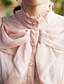 Недорогие Женские блузы-TS винтажном стиле боди слоеного рукав блузки топ