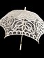 billige Bryllupsparaplyer-bryllup / maskeret blonder paraply 29,9 &quot;(ca. 76cm) bryllup tilbehør