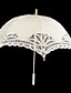 cheap Wedding Umbrellas-Post Handle Lace Wedding / Masquerade Umbrella Umbrellas 29.9&quot;(Approx.76cm)