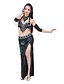 cheap Belly Dancewear-Belly Dance Outfits Women&#039;s Performance Polyester Crystals/Rhinestones Tassel(s) Sleeveless