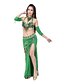 cheap Belly Dancewear-Belly Dance Outfits Women&#039;s Performance Polyester Crystals/Rhinestones Tassel(s) Sleeveless