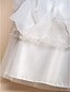 זול שמלות כלה-נשף סטרפלס עד הריצפה אורגנזה שמלות חתונה מותאמות אישית עם חרוזים אפליקציות כיווצים למעלה פרח על ידי LAN TING BRIDE®