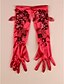 cheap Party Gloves-Elbow Length Fingertips Glove Satin Bridal Gloves Party/ Evening Gloves Spring Fall Winter