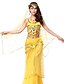 cheap Belly Dancewear-Belly Dance Outfits Women&#039;s Performance Chiffon Sequined Beading Coins Sequins Sleeveless