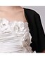 Недорогие болеро и шаль-С короткими рукавами Болеро Шифон Свадьба / Вечерние Свадебные Обертывания С