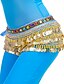 cheap Dance Accessories-Belly Dance Hip Scarf Coin Beading Women&#039;s Training Polyester