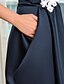 זול שמלות קוקטייל-גזרת A שנות ה-50 שמלה חגים סיום לימודים באורך  הברך ללא שרוולים סטרפלס סאטן עם אפליקציות 2024