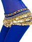 cheap Dance Accessories-Belly Dance Hip Scarf Coin Beading Women&#039;s Training Polyester