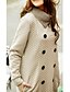 cheap Women&#039;s Tops-Women&#039;s Hoodie - Solid Colored Stand Beige One-Size