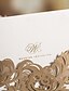 preiswerte Hochzeitseinladungen-Fensterfalz Hochzeits-Einladungen Einladungskarten Geblühmter Style Kunstpapier 6 1/4&quot;×6 1/4&quot; (16*16cm)