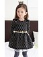 voordelige Meisjeskleding-Girl&#039;s Stippen Lovely Vivi Collar Dress