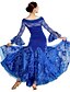 cheap Ballroom Dancewear-Ballroom Dance Dresses Women&#039;s Training Lace / Satin / Tulle Embroidery / Lace Long Sleeve Natural / Modern Dance / Performance