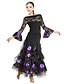 cheap Ballroom Dancewear-Ballroom Dance Dresses Women&#039;s Training Lace / Satin / Tulle Embroidery / Lace Long Sleeve Natural / Modern Dance / Performance