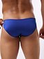 cheap Men&#039;s Briefs Underwear-Men&#039;s Nylon / Spandex Shorties &amp; Boyshorts Panties Solid Colored Blue