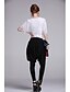 billige Overdele til kvinder-Meili Fashion Leisure Chiffon Stretch Haroun Pants (Sort)