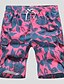 cheap Men&#039;s Pants-Sport Casual Shorts Pants - Print Green Blue Pink