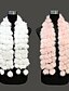 cheap Winter Accessories-Scarves Feather/Fur Black / Yellow / Burgundy / White / Blushing Pink / Gray Party/Evening / Casual
