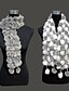 cheap Winter Accessories-Scarves Feather/Fur Black / Yellow / Burgundy / White / Blushing Pink / Gray Party/Evening / Casual