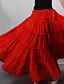 abordables Faldas de mujer-Bohemia gitano grande dobladillo de algodón de las mujeres de España plisado falda maxi