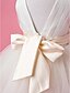 abordables Robes demoiselles d&#039;honneur-MERCEDES - Robe de Communion Satin Tulle