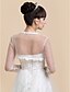 economico Bolero e Scialli-Cappotti / giacche Di pizzo / Tulle Matrimonio / Da sera / Informale Wedding Wraps Con