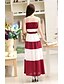 levne Dámské šaty-Lashabeney Dámská Jednoduché Splice Kontrast Barva Stripes Long Dress (barevná obrazovka)