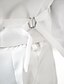 Недорогие Нарядные костюмы для мальчиков-Белый Комбинирование ткани (полиэфир/хлопчатник) Детский праздничный костюм - 5 Включает в себя Куртка Брюки Жилет Рубашка Бабочка