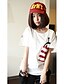 cheap Women&#039;s T-shirts-Women&#039;s Casual / Street chic T-shirt - Print / Spring / Summer