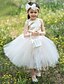 cheap Flower Girl Dresses-Ball Gown Tea Length Flower Girl Dress Wedding Party Cute Prom Dress Satin with Fit 3-16 Years