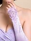 cheap Party Gloves-Opera Length Fingerless Glove - Satin Bridal Gloves/Party/ Evening Gloves