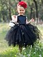 cheap Flower Girl Dresses-Ball Gown Tea Length Flower Girl Dress Wedding Party Cute Prom Dress Satin with Flower Fit 3-16 Years