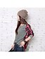 economico Bluse e camicie da donna-Women&#039;s Blouse Shirt Plaid Round Neck Screen Color Black Gray Long Sleeve Daily Weekend Tops Cotton Casual