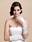 cheap Party Gloves-Satin Elbow Length Glove Bridal Gloves Party/ Evening Gloves