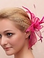 cheap Headpieces-Tulle Feather Flowers Headpiece Wedding Party Elegant Feminine Style