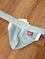 cheap Men&#039;s Briefs Underwear-Men&#039;s Polyester / Spandex Solid Colored Gray