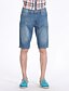 levne Pánské kalhoty-Celucasn Pánská Denim Short Thin Mid Length Short příležitostné letní kalhoty